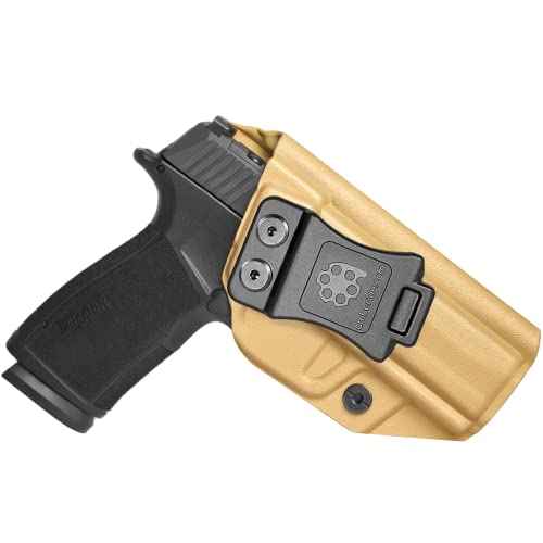 Amberide Made in USA Exact-Fit Kydex IWB Holster for Sig Sauer P365 XMacro