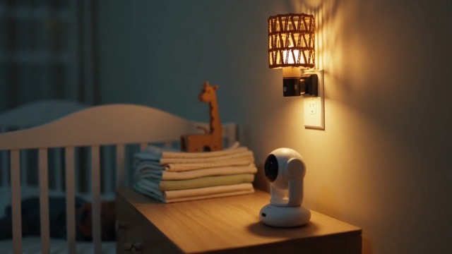 Image of L LOHAS LED Night Lights Plug into Wall, Cylindrical Ironwork Boho Lampshade Decor Night Light, 350 Rotatable Dusk to Dawn Sensor Vintage Nightlight, Dimmable for Bedroom Living Room Hallway