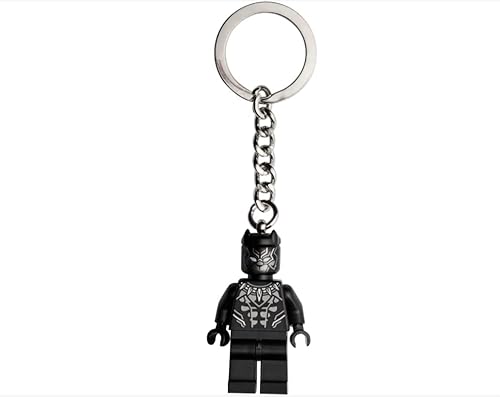 Miniatura 2 de LEGO Llavero Pantera Negra (854189), Negro -