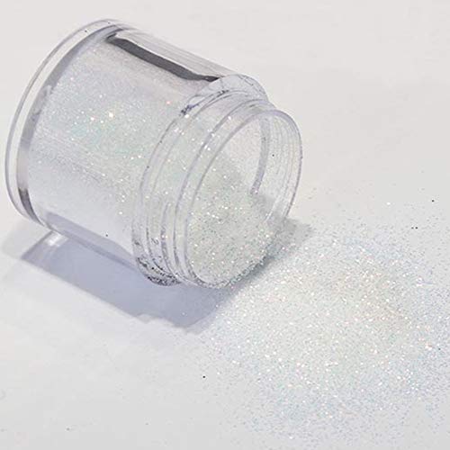 10 ml/Box Mixed Laser Nagel Glitter Tipps White Silver Glitter Powder glänzende Nagel Glitter-Puder-Nagel-Kunst… – Bild 7