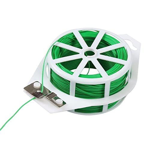 Gardening Tie | Garden Twine Support Ties - Garden Wire for Climbing Plants, Climbing Vine Fixer with Cutter for Tying, Securing Plants ??