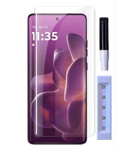 Image of FabeKee /Tempered Glass Screen Protector Compatible for Motorola Edge 70 Fusion | Front And Back Screen Guard With camera lens protector