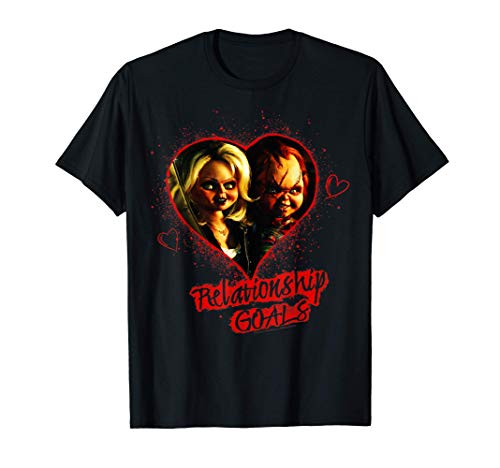 Child's Play Chucky And Tiffany Relationship Goals Camiseta