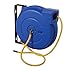 Vestil SHR-P-38-50 Standard Spring Driven Low Pressure Hose Reel, Plastic, 8-3/4" Width, 17-1/4" Height, 8-3/4" Depth