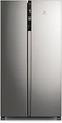 Geladeira Electrolux Side by Side Efficient com Tecnologia Autosense 435L (IS4S) 127V