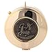 Holyart Eucharistic PYX Lamb of Peace Plaque with Damask Burse