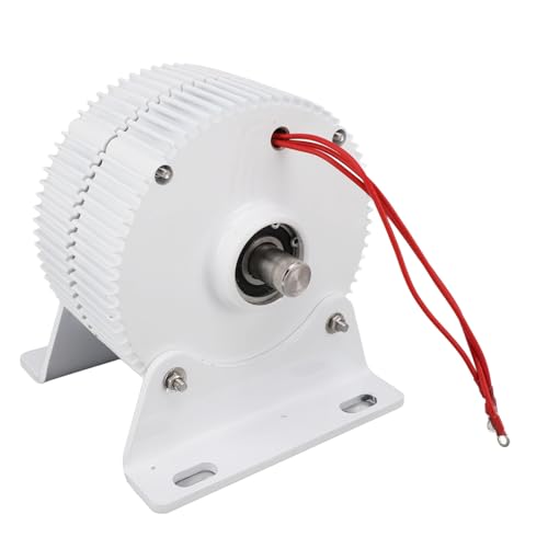 Alternateur à aimant permanent 48V 300W triphasé AC double axe pour éolienne