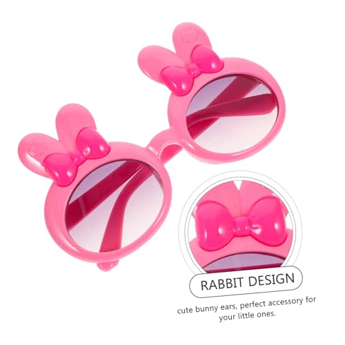 Garneck 1pair Boys and Girls Cartoon Sunglasses for Parties Cute Design Uv Eyewear for Girls for and Outdoor Fun Party Favors4