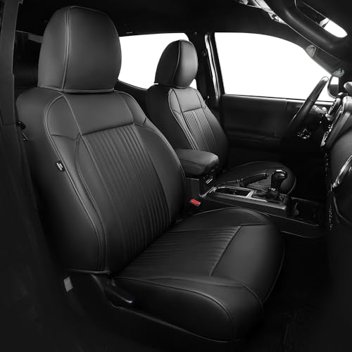 Housses de siège Toyota Tacoma 2005-2015 FREESOO en cuir imperméable pour protection de camionnette