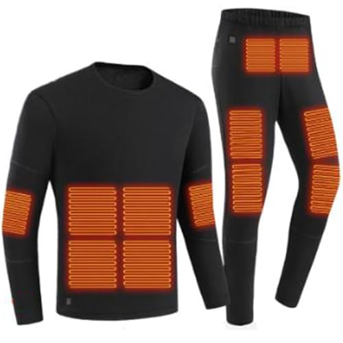 Sous-vêtements chauffants 28 zones USB : l'ensemble ski thermique et moto