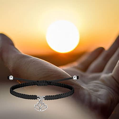 KUIYAI New Beginnings Lotus Flower Bracelet - Fresh Start, New Chapter, Recovery Inspiration 6
