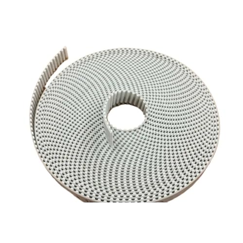 Courroie de distribution ouverte T5 16 mm blanche pour rénover vos axes de convoyage