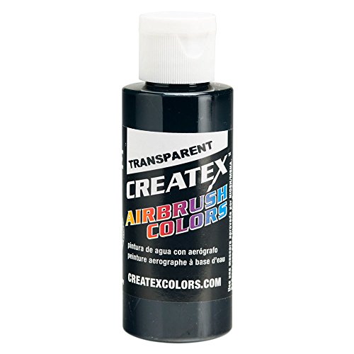 Airbrush Transparent Paint Capacity: 2 Oz, Color: Black