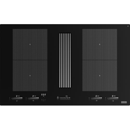 Franke 340.0705.226, Campana integrada con la placa de inducción Mythos 2gether, Black glass