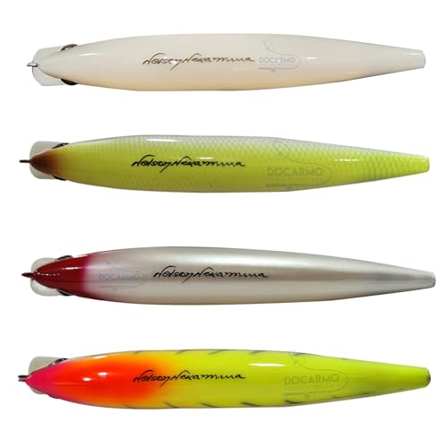 Kit Isca Nelson Nakamura Lucky Borá 12 com 4 Cores Pegadoras