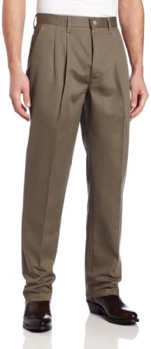 wrangler pleated khaki pants