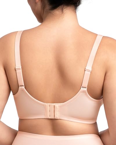 Image of HSIA Minimizer Bras for Women Large Bust Full Coverage Lace Plus Size Bra - Mermaid Scales