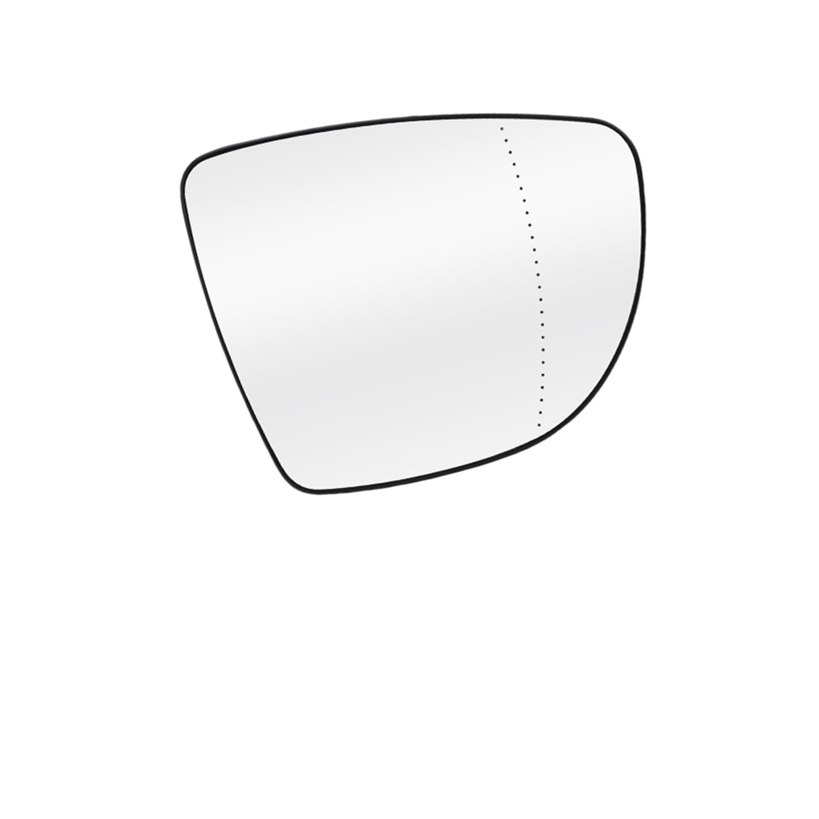 Rétroviseur miroir dégivrant Clio 4 Captur Zoe vitre droite avec support - 6