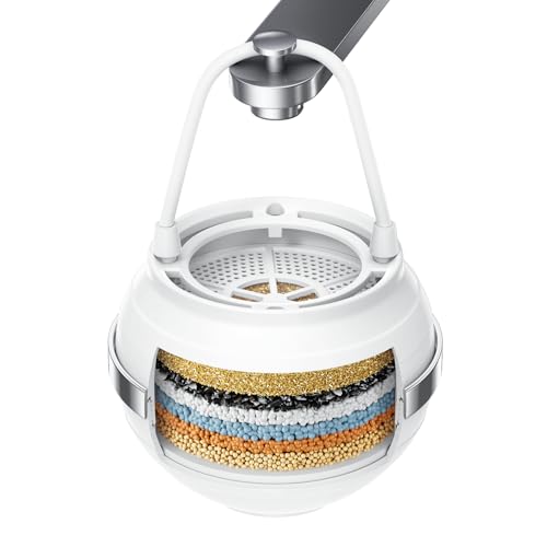 Image of Bath Filter for Tub with Overflow Removes 99% Chlorine & Softens Water | Bath Filter for Healthier Hair & Skin