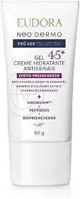 Eudora Neo Dermo Gel Hidratante Facial Antissinais 45+ 50g
