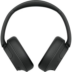 Sony WH-CH720 Noise Canceling Wireless Bluetooth Headphones – Built-in Microphone – up to 35 Hours Battery Life and Quick Charge Function, Includes USB-C Charging Cable – Black