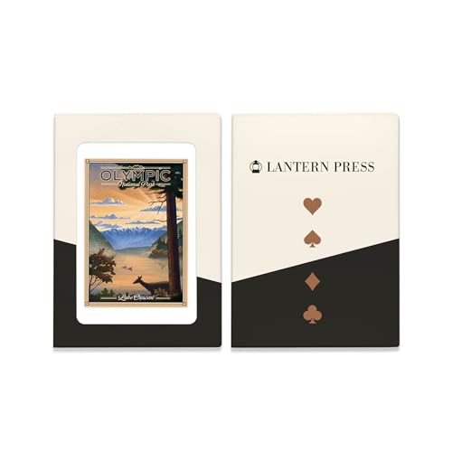 Baraja de cartas Poker Olympic National Park, 52 cartas miniatura 4