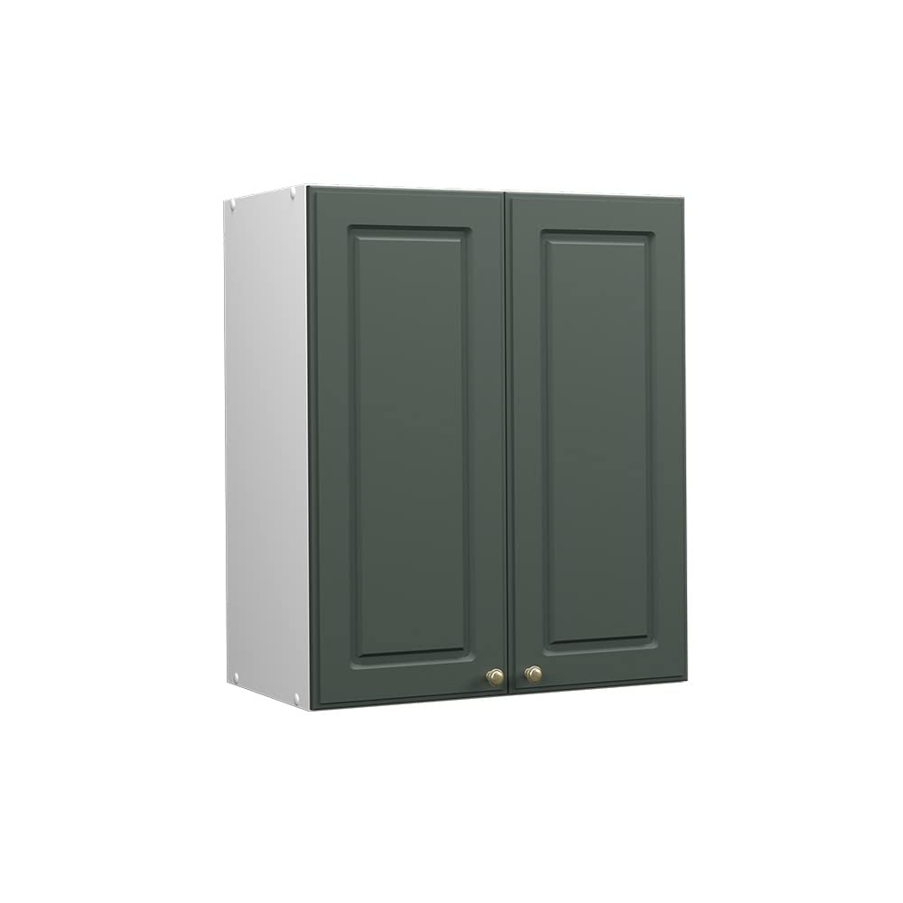 Vicco Wall cabinet Fame-Line, Green-Gold Country House, 60 cm, for combination with other modules from the Fame-Line series