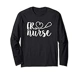 ER Nurse Cute Emergency Room Registered Nurse Appreciation Long Sleeve T-Shirt