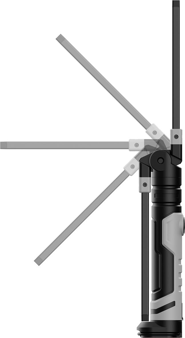 KUNZER PL-082 Arbeitslampe klappbar, COB-Technik, 180° Werkstatt-Leuchte