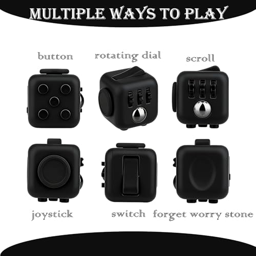 Image of 3 Pcs Fidget Toys Adults, Stress Relief Gadgets for Desk Use, Office Desk Decor Accessories with Unique Designs, Stress Relief Gadgets for Work and Study Environments