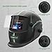 Accoral 1/1/1/1 Large Viewing Auto Darkening Welding Helmet True Color Solar Powered Weld Hood Wide Shade 4/8.5-12.5 for TIG MIG Arc LYG 850BS