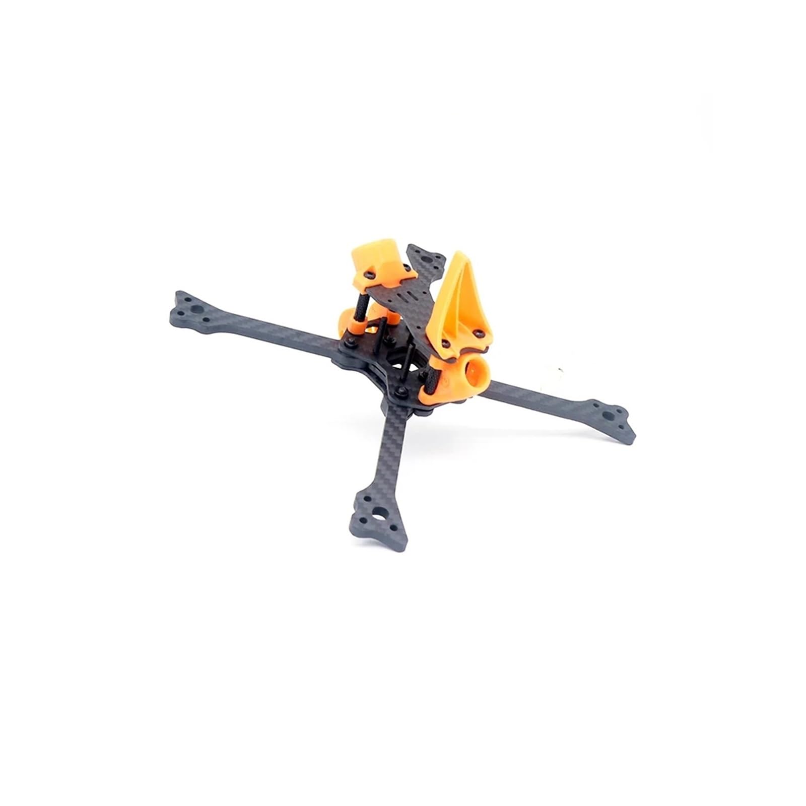 Kit De Marco Dividido Tipo X De Fibra De Carbono De 533 Lite, 190 Mm, Cinco De 5 Pulgadas, Con Brazos De 5 Mm For Dron De Carreras FPV RC Quadcopter(3PCS Frame)