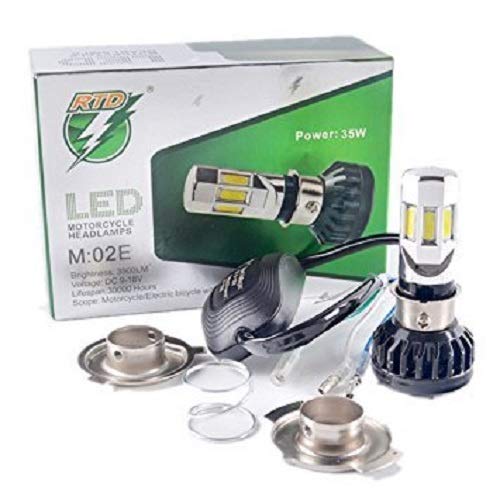meenu arts Universal RTD M6 (Super Bright) Led Headlight with Fan for Honda Models (12V / 35W)-picture-13