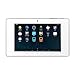 HELMER WiFi Amplifier in Wall, Android Stereo Audio System with 5" Touch Screen Video Player, White, BM207A