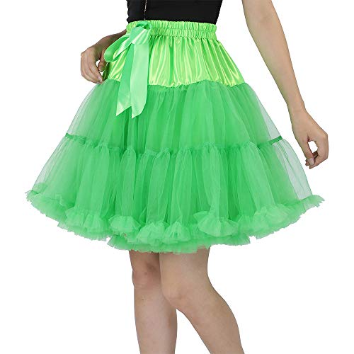 Image of Tutu Skirt as Well as Petticoat above Knee Underskirt Tulle Crinoline slip