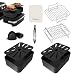 Produktbild Gtkei 8-Teiliges Silikonform Heißluftfritteusen Zubehör Set für Ninja AF500EU 10,4 L, für COSORI TwinFry XXL 10L, BPA-Free | Ninja AF500DE Heißluftfritteuse Zubehör, Racks & Werkzeuge
