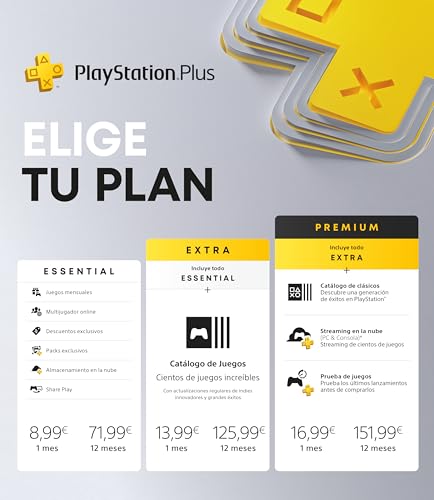 10€ PlayStation Store Tarjeta Regalo para PlayStation Plus | Cuenta española [Código por correo]