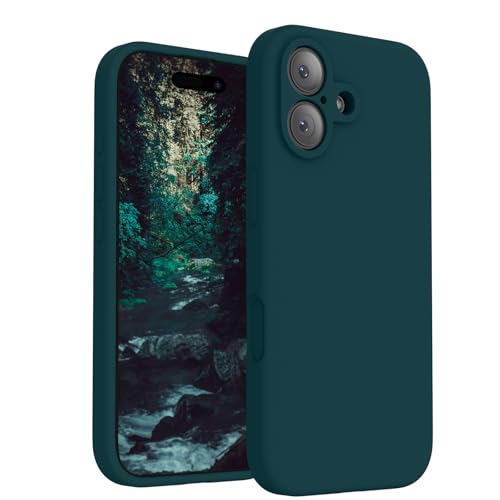 Image of FireNova Magnetic for iPhone 17 Case, Compatible with MagSafe, [Integrated Silicone Camera Control Button] [Camera Protection] Anti-Scratch Microfiber Lining Phone Case, 6.3 inch, Teal