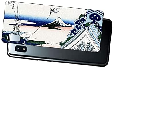 ClearView Galaxy A20対応 背面保護フィルム 浮世絵プリント (葛飾北斎 「富嶽三十六景 東都浅草本願寺」)