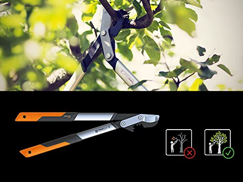 Fiskars PowerGear X Bypass-Getriebeastschere für frisches Holz