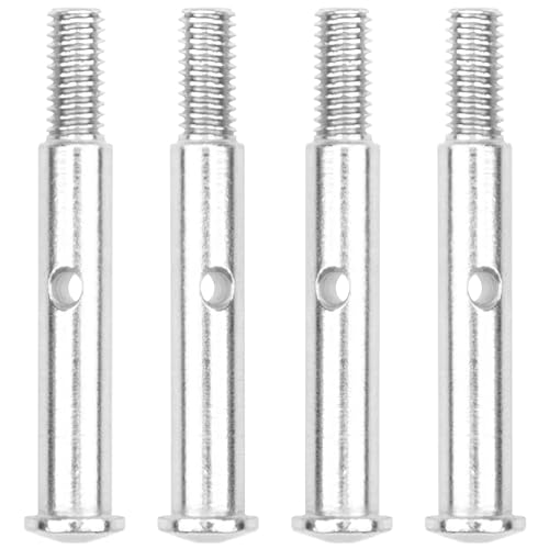 2Pairs ShareGoo Steel Front Axles Compatible with Traxxas Slash 2WD Rustler VXL Stampede 1/10 RC Car Replacement of 3637