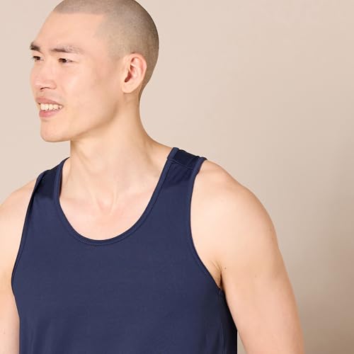 Image of Amazon Essentials Men's Quick Dry Tech Stretch Active Sleeveless Gym Tank Top Workout Shirt