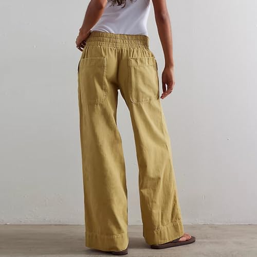 ALSOGO Womens Jeans Mid Rise Straight Leg Pants Loose Lightweight Stretchy Classic Denim Trendy Jeans for Women4