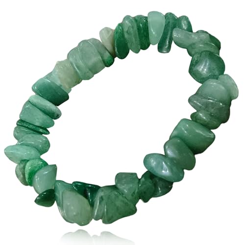Pulsera de piedras naturales en bruto miniatura 1