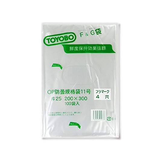 Amazon.co.jp: NIC FG規格袋 OPP ボードン #25 11号 4穴 100枚入