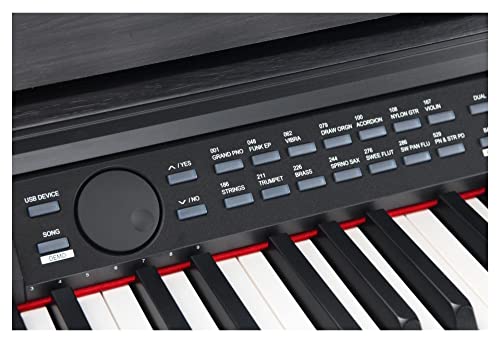 Classic Cantabile DP-A 410 Piano Numérique – 88 touches clavier électronique – Synthetiseur avec USB-MIDI, 600 voix, 128… - Les Beatles, Paul McCartney, John Lennon, RIngo Starr, George Harrison Classic Cantabile DP-A 410 Piano Numérique - 88 touches clavier électronique - Synthetiseur avec USB-MIDI, 600 voix, 128… – Image 4
