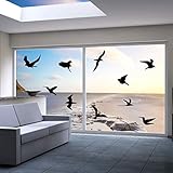 ✅ EFFEKTIVER SCHUTZ – Um Schutz vor Vogelschlag zu bieten, sollten laut Experten rund 25% des Fensters bedeckt sein. So können Sie leicht einschätzen, wie viele Aufkleber an Ihren Fenstern angebracht werden sollten.