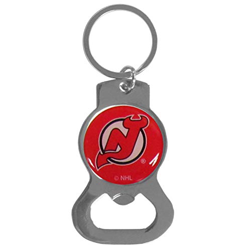 NHL Siskiyou Sports Fan Shop New Jersey Devils Bottle Opener Key Chain One Size Team Color