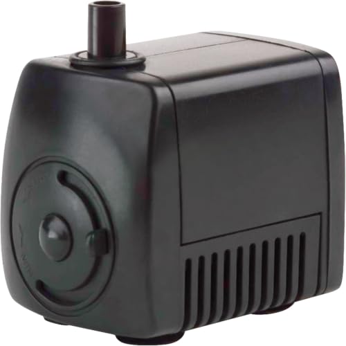 Image of Little Giant PES-80-PW 115-Volt, Magnetic Drive Fountain Pump with 6-Ft. Cord, Black, 566714, 77 GPH (Pack of 6)