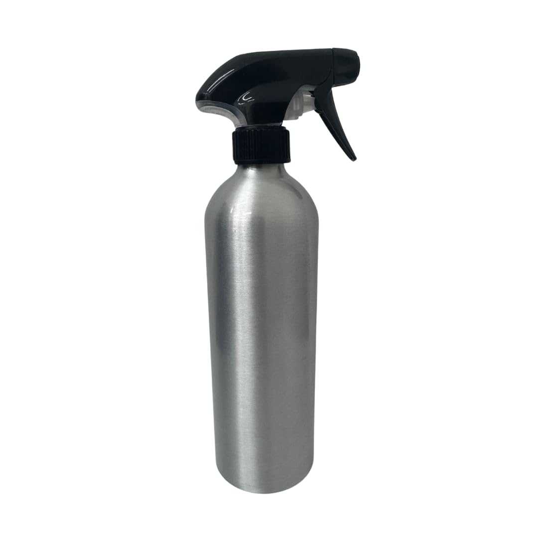 Reusable Aluminium Trigger Spray Bottle 500ml, Refillable Cleaning Spray Bottle for Boat, Yacht & Marine Cleaning, Works with Refill Sachets & Pods, Bottle for Life